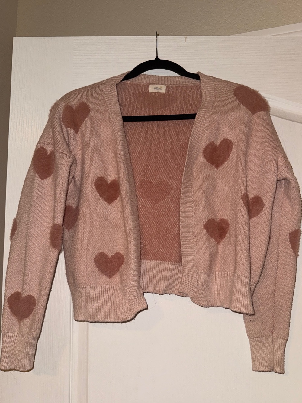 Heart Print Cardigan